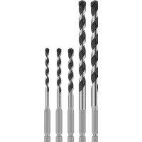 Комплект свредла за бетон BOSCH PRO HEX-5, 5 части