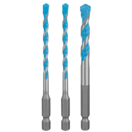 Комплект универсални свредла BOSCH EXPERT HEX-9 Multi Construction Drill Bit, 5x60x100; 6x60x100; 8x50x100 mm, 3 брояоя Комплект универсални свредла BOSCH EXPERT HEX-9 Multi Construction Drill Bit, 5x60x100; 6x60x100; 8x50x100 mm, 3 брояоя