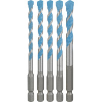 Комплект универсални свредла BOSCH EXPERT HEX-9 Multi Construction Drill Bit, 5 броя