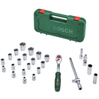 Комплект тресчотка 1/2" BOSCH - 25 части