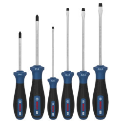 Комплект отвертки BOSCH PRO PH/SL - 6 броя