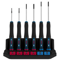 Комплект прецизни отвертки BOSCH PRO PH/SL - 6 броя Комплект прецизни отвертки BOSCH PRO PH/SL - 6 броя