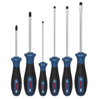 Комплект отвертки BOSCH PRO PZ/SL - 6 броя Комплект отвертки BOSCH PRO PZ/SL - 6 броя