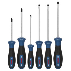 Комплект отвертки BOSCH PRO PZ/SL - 6 броя