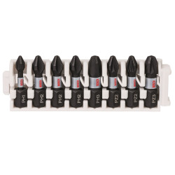 Комплект битове BOSCH PH и PZ 8 броя Комплект битове BOSCH PH и PZ 8 броя