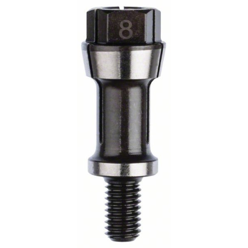 Захващаща цанга BOSCH, 8 mm, със затягаща гайка  Захващаща цанга BOSCH, 8 mm, със затягаща гайка