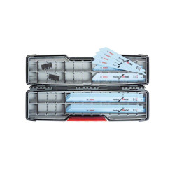 Комплект ножове за саблен трион BOSCH Tough Box, 20 части Комплект ножове за саблен трион BOSCH Tough Box, 20 части