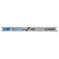 Нож BOSCH U 118 B Basic for Metal Нож BOSCH U 118 B Basic for Metal