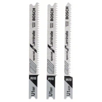 Комплект ножове за прободен трион BOSCH, 3 части 