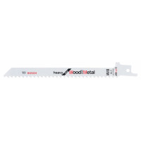 Нож за саблен трион BOSCH S 711 DF Heavy for Wood and Metal, 5 броя Нож за саблен трион BOSCH S 711 DF Heavy for Wood and Metal, 5 броя