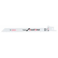 Нож за саблен трион BOSCH S 711 DF Heavy for Wood and Metal, 2 броя Нож за саблен трион BOSCH S 711 DF Heavy for Wood and Metal, 2 броя