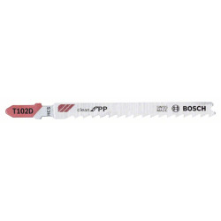 Ножчета BOSCH T 102 D Clean for PVC - 5 броя Ножчета BOSCH T 102 D Clean for PVC - 5 броя