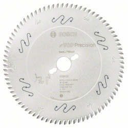 Циркулярен диск Top Precision Best for Wood BOSCH, 250 mm
