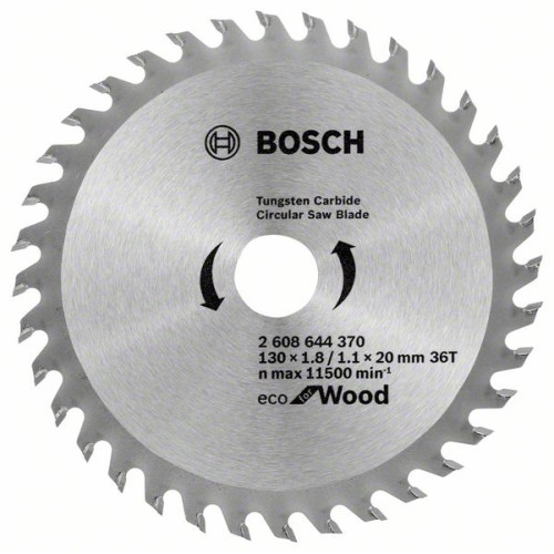 Диск за циркуляр BOSCH ECO 130 mm Диск за циркуляр BOSCH ECO 130 mm