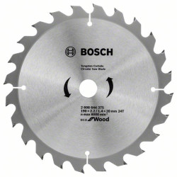 Диск циркулярен BOSCH ECO, 190 mm