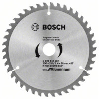 Диск за циркуляр Eco for Aluminium BOSCH 150 mm Диск за циркуляр Eco for Aluminium BOSCH 150 mm