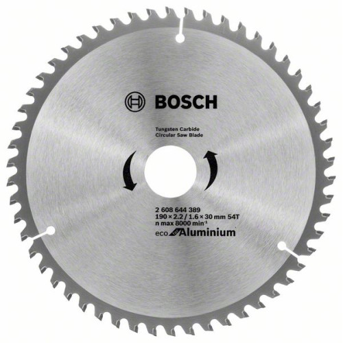Циркулярен диск BOSCH Eco for Aluminium - 190 mm
