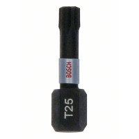 BOSCH 25 броя накрайници Impact Control Т25 - 25 mm BOSCH 25 броя накрайници Impact Control Т25 - 25 mm