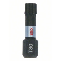 BOSCH накрайник Impact Control Т30, 25 броя - 25 mm BOSCH накрайник Impact Control Т30, 25 броя - 25 mm