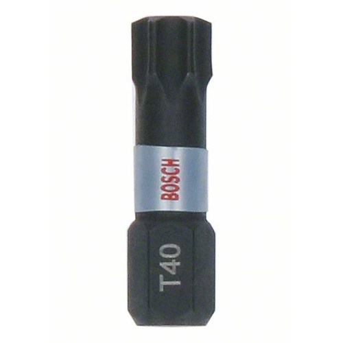 BOSCH Накрайници Impact Control Т40, 25 броя - 25 mm