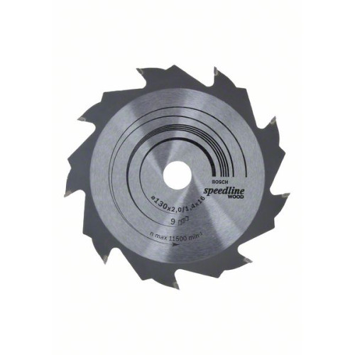 Циркулярен диск BOSCH Speedline Wood - 130 mm Циркулярен диск BOSCH Speedline Wood - 130 mm