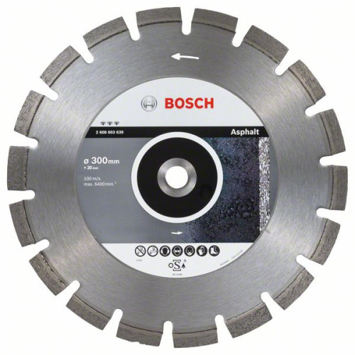 Диамантен диск BOSCH Best for Asphalt 300/20 mm