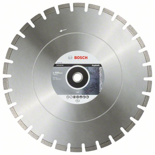 Диамантен диск BOSCH Best for Asphalt 500/25,4 mm
