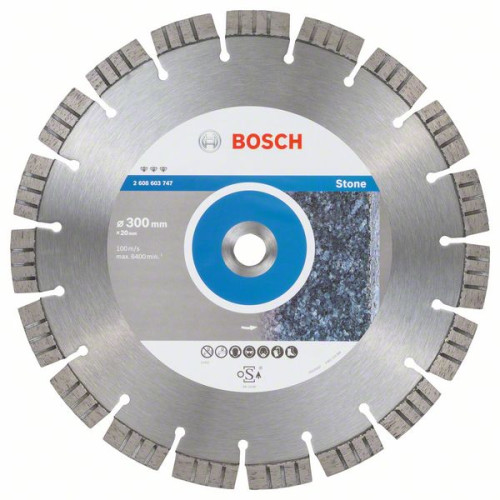 Диамантен диск BOSCH Best for Stone 300/20 mm