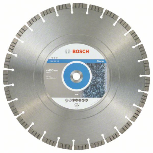 Диамантен диск BOSCH Best for Stone 400/20 mm