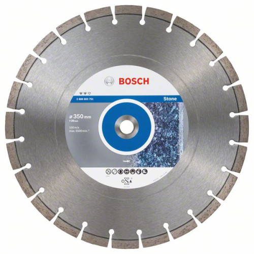 Диамантен диск BOSCH Expert for Stone 350/20 mm