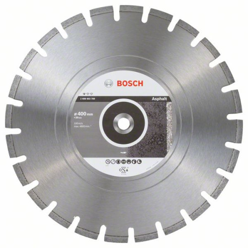 Диамантен диск BOSCH Standard for Asphalt 400/20 mm