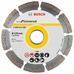Диамантен диск BOSCH ECO for Universal 125 mm 10 броя