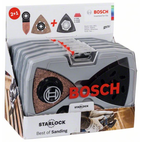 Комплект BOSCH Starlock Best of Sanding Комплект BOSCH Starlock Best of Sanding