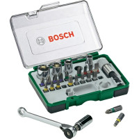 Комплект BOSCH битове с тресчотка - 27 части Комплект BOSCH битове с тресчотка - 27 части