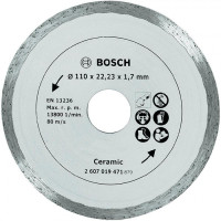 Диамантен диск BOSCH D110 mm за фаянс Диамантен диск BOSCH D110 mm за фаянс