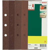 Комплект шкурки за виброшлайф BOSCH - 25 части Комплект шкурки за виброшлайф BOSCH - 25 части