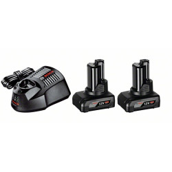 Комплект BOSCH 2 x GBA 12V 6,0Ah + GAL 1230 CV Комплект BOSCH 2 x GBA 12V 6,0Ah + GAL 1230 CV