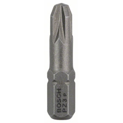 Накрайник BOSCH Extra-Hard Bit 25 mm PZ3 100 броя Накрайник BOSCH Extra-Hard Bit 25 mm PZ3 100 броя