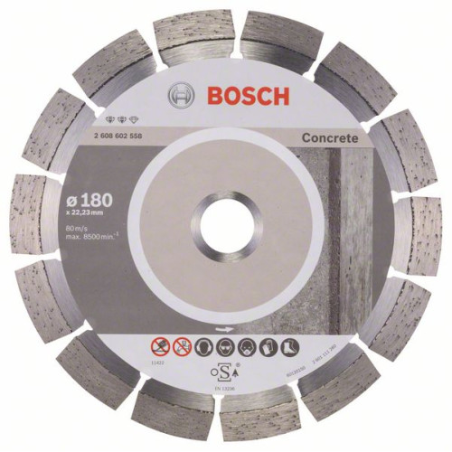 Диамантен диск BOSCH Expert for Concrete 180 mm Диамантен диск BOSCH Expert for Concrete 180 mm