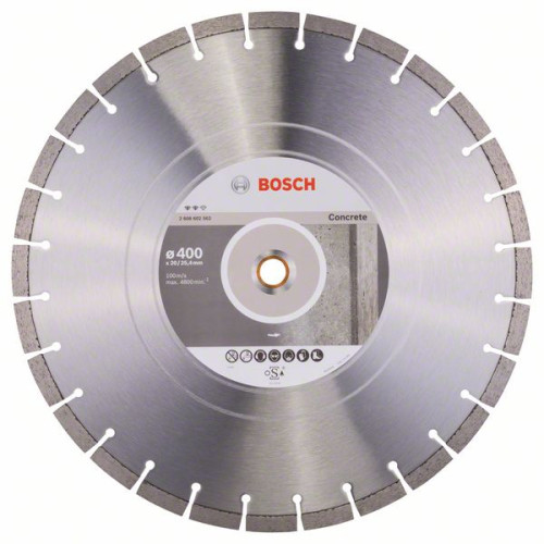 Диамантен диск BOSCH Expert for Concrete 450 mm Диамантен диск BOSCH Expert for Concrete 450 mm