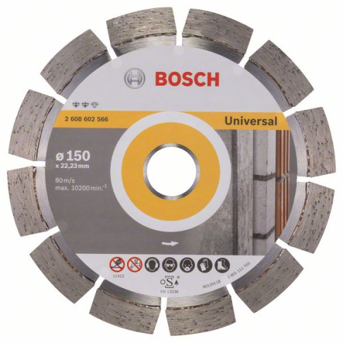 Диамантен диск BOSCH Expert for Universal 150 mm Диамантен диск BOSCH Expert for Universal 150 mm
