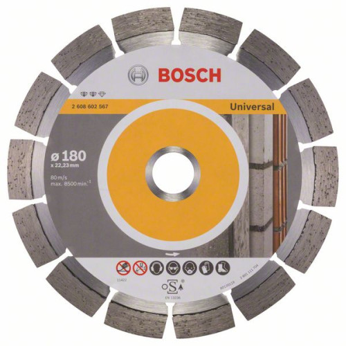 Диамантен диск BOSCH Expert for Universal 180 mm Диамантен диск BOSCH Expert for Universal 180 mm