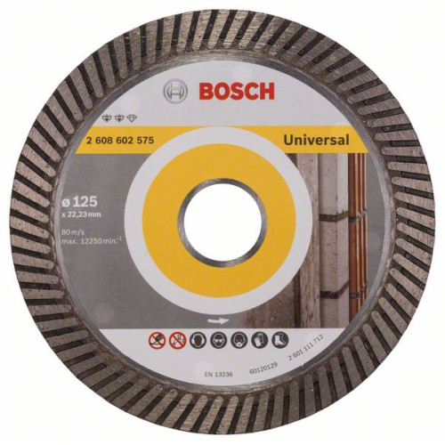 Диск BOSCH Expert for Universal Turbo 125 mm Диск BOSCH Expert for Universal Turbo 125 mm
