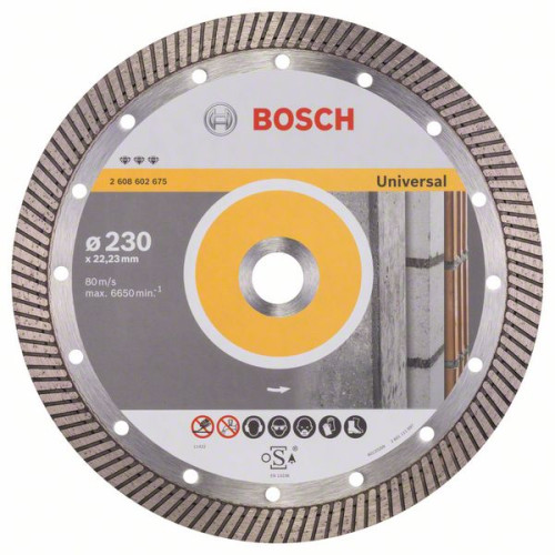 Диск BOSCH Best for Universal Turbo 230 mm Диск BOSCH Best for Universal Turbo 230 mm