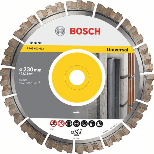 Диамантен диск BOSCH Best for Universal 300 mm Диамантен диск BOSCH Best for Universal 300 mm