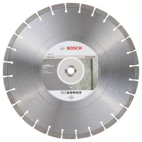 Диамантен диск BOSCH Expert for Concrete 400x20 mm Диамантен диск BOSCH Expert for Concrete 400x20 mm