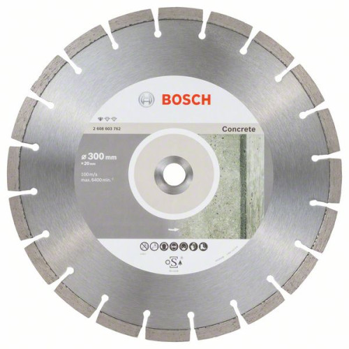 Диамантен диск BOSCH Standard for Concrete 300 mm Диамантен диск BOSCH Standard for Concrete 300 mm
