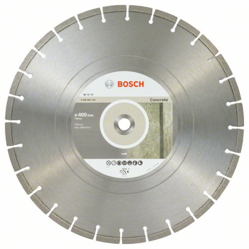 Диамантен диск BOSCH Standard for Concrete 400 mm Диамантен диск BOSCH Standard for Concrete 400 mm