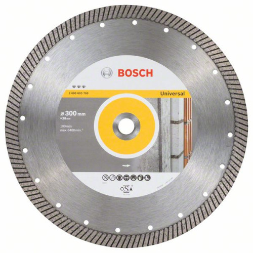 Диск BOSCH Best for Universal Turbo 300x20 mm Диск BOSCH Best for Universal Turbo 300x20 mm