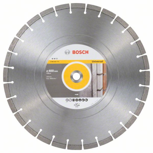 Диамантен диск BOSCH Expert for Universal 400x20 mm Диамантен диск BOSCH Expert for Universal 400x20 mm